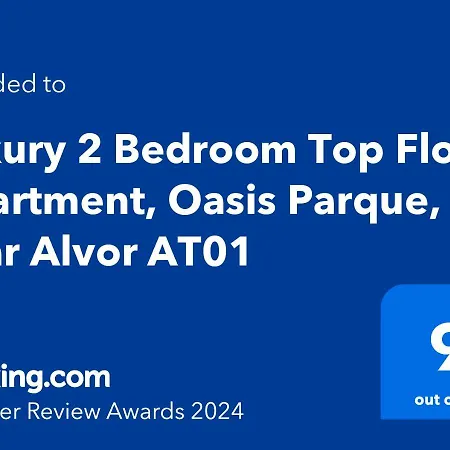 2 Bedroom Floor Apartment, Oasis Parque, Near Alvor At01 Apartamento Portimão